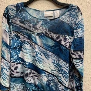 NWOT Alfred Dunner blouse 🌼